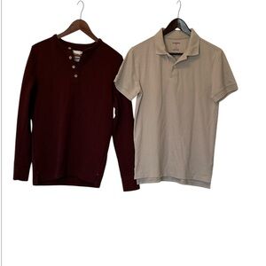 Men’s Goodfellow & Co Tops (2), size Small.